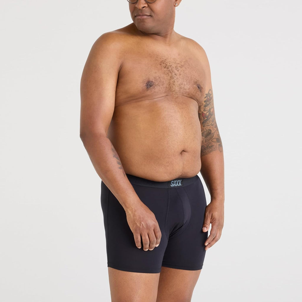 Men'S Underwear with Pouch Vibe Super Soft Boxer Brief 3Pk